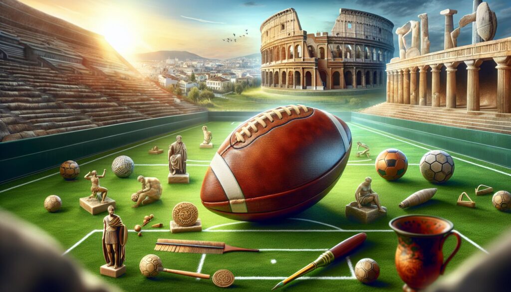 Invention du football