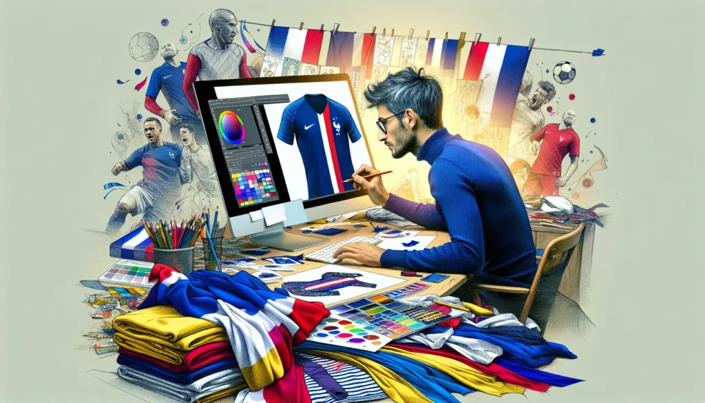 Création de maillot de foot